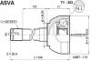 ASVA TY303 ШРУС НАРУЖНЫЙ 24x59x30