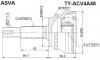 ASVA TY-ACV4A48 Граната наружная