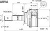 ASVA TYCE1A48 ШРУС НАРУЖНЫЙ 32x56x26