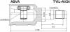 ASVA TYILAV24 ШРУС ВНУТРЕННИЙ ЛЕВЫЙ 26x50x24