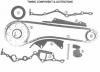AUTOWELT TK33001 TK-33001 комплект газораспределения NISSAN Z24 однорядная цепь