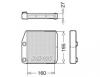 DENSO DRR09075 Радиатор отоп. FIAT Grande Punto   OPEL Corsa 2006