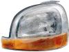 DEPO 551-1127L-LD-EM Фара L (1 лампа H4) c указ.пов.желтая