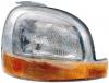 DEPO 551-1127R-LD-EM Фара R (1 лампа H4) c указ.пов.желтая