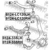 FEBEST 0124-335LH Рычаг передний нижний левый