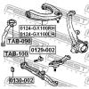 FEBEST 0124-GX100LH Рычаг передний верхний левый