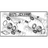 FEBEST 0175-JZX110F Ремкомплект суппорта тормозного переднего