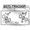 FEBEST 0175-TRH200F Ремкомплект суппорта тормозного переднего