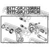 FEBEST 0177-GRJ120RRH Суппорт тормозной задний правый