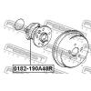 FEBEST 0182190A48R СТУПИЦА ЗАДНЯЯ