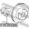FEBEST 0182ACV36R СТУПИЦА ЗАДНЯЯ