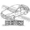 FEBEST 0186MCV30FRH БРЫЗГОВИК ПЕРЕДНИЙ ПРАВЫЙ