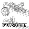 FEBEST 0188-2GRFE Ролик натяжителя ремня ГРМ