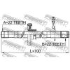 FEBEST 0212-B10ATRH Полуось правая