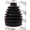 FEBEST 0217P-J1020 Пыльник ШРУСа наружнего