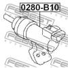 FEBEST 0280-B10 Цилиндр сцепления рабочий