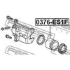FEBEST 0376-ES1F Поршень суппорта тормозного переднего