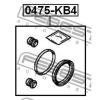 FEBEST 0475-KB4 Ремкомплект суппорта тормозного переднего