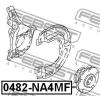 FEBEST 0482-NA4MF Подшипник передней ступицы