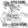 FEBEST 0782-SX4R Ступица задняя