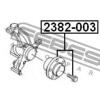 FEBEST 2382-003 Ступица передняя