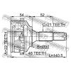 FEBEST 2510-206A48 ШРУС наружный