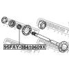 FEBEST 95FAY-35410609X Сальник ступичный задний