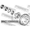 FEBEST 95HCY-52650812X Сальник ступичный задний