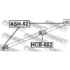 FEBEST ASH52 КРЕСТОВИНА КАРДАННОГО ВАЛА 20x52