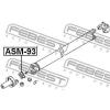 FEBEST ASM93 КРЕСТОВИНА КАРДАННОГО ВАЛА 30x58.1