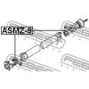 FEBEST ASMZ9 КРЕСТОВИНА КАРДАННОГО ВАЛА 26.5x48x71