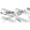 FEBEST ASN27 КРЕСТОВИНА КАРДАННОГО ВАЛА 25x44