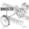 FEBEST BMDS-X5 Шкив насоса гидроусилителя руля
