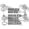 FEBEST BMSI-E39L Проставка пружины нижняя