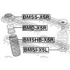FEBEST BMSI-X5L Проставка пружины нижняя