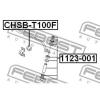 FEBEST CHSB-T100F Втулка переднего стабилизатора