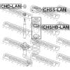 FEBEST CHSS-LAN Опора передней стойки