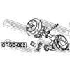 FEBEST CRSB-002 Втулка заднего стабилизатора