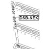 FEBEST DSB-NEX Втулка заднего амортизатора