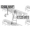 FEBEST DSB-NNF Втулка переднего стабилизатора