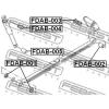 FEBEST FDAB002 FDAB-002_сайленблок задн.рессоры/ Ford Transit TT9 06]