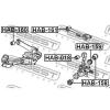 FEBEST HAB-158 Сайлентблок задней цапфы