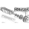 FEBEST HDSF20A ШКИВ КОЛЕНВАЛА F20A/F22A/H23A/F22B