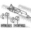 FEBEST HGB002 ПРОСТАВКА РУЛЕВОЙ РЕЙКИ