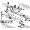 FEBEST HSB011 ВТУЛКА РУЛЕВОЙ РЕЙКИ