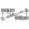 FEBEST HYDS-001 Муфта кардана