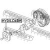 FEBEST HYDSD4BH ШКИВ КОЛЕНВАЛА D4B [13]