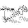 FEBEST HYDSLAN ШКИВ КОЛЕНВАЛА (HYUNDAI COUPE 2001- HYUNDAI ELANTRA/LANTRA 2000- HYUNDAI MATRIX/LAVITA 2001- HYUNDAI