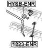 FEBEST HYSB-ENR Втулка заднего стабилизатора