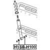 FEBEST HYSB-H100 Втулка заднего стабилизатора